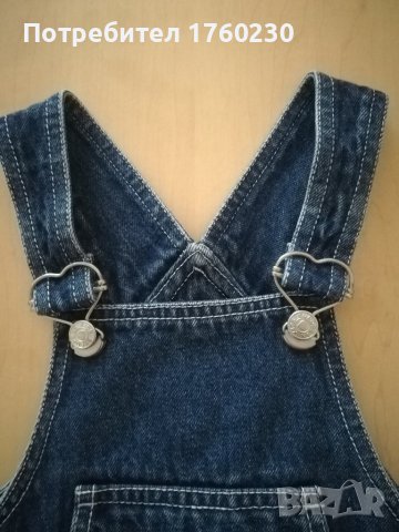 Дънков сукман , снимка 2 - Детски рокли и поли - 42822292