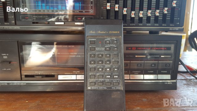 Fisher SET+RC, снимка 10 - Ресийвъри, усилватели, смесителни пултове - 42754099