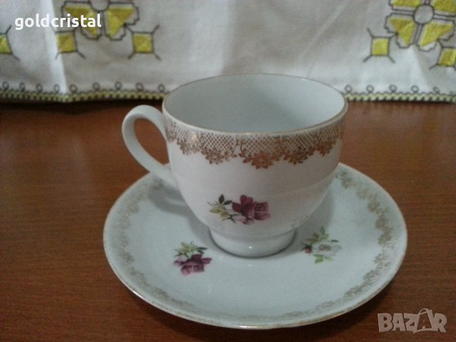  немски порцелан чаша за кафе , снимка 2 - Антикварни и старинни предмети - 42136550
