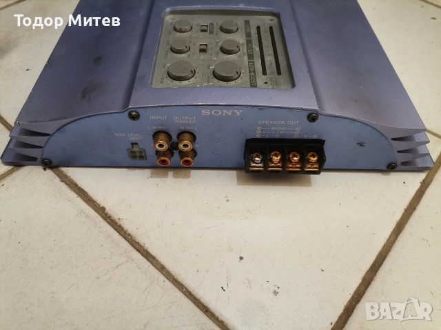 Усилвател Sony XM-752X, снимка 5 - Аудиосистеми - 53963069