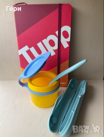 Tupperware лъжичка в калъф, снимка 4 - Прибори, съдове, шишета и биберони - 40706412