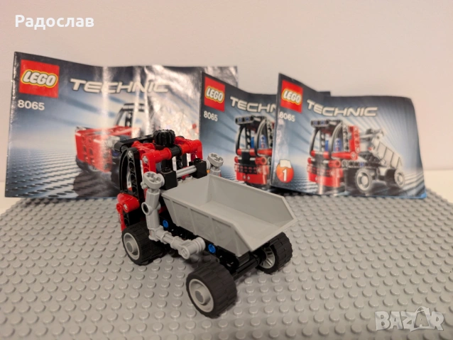 Lego Technic 8065 - Mini Container Truck, снимка 2 - Конструктори - 53912184