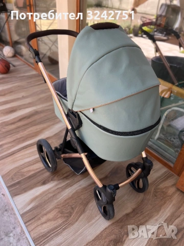 Бебешка количка 2 в 1 Bebetto Flavio Premium  Class, снимка 4 - Детски колички - 54342095