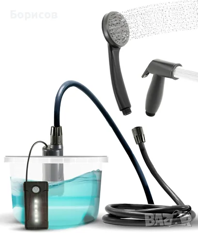 Colapz USB Travel Shower – преносим акумулаторен душ за къмпинг и пътуване