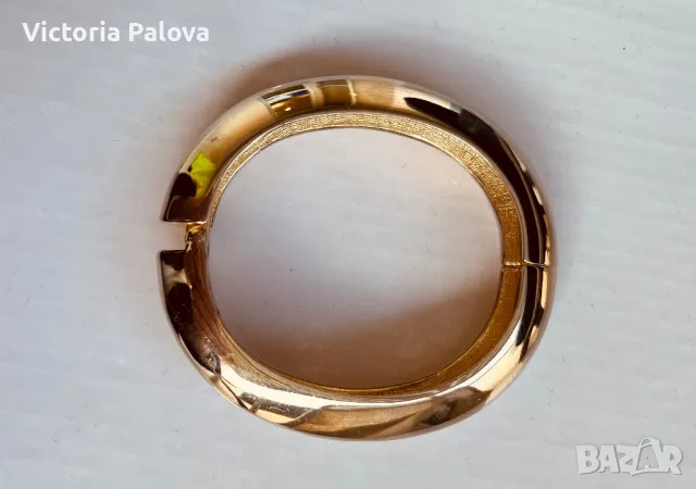 Красива масивна гривна белезник Германия, снимка 6 - Гривни - 49105141