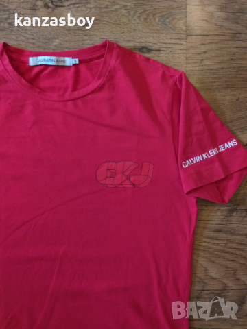 CALVIN KLEIN JEANS CKJ 3D GRAPHIC - страхотна мъжка тениска С