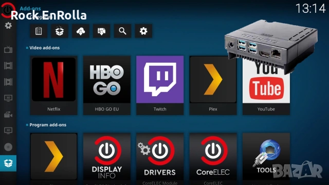 CoreELEC /KODI/ инсталиране и конфигуриране на различни мултимедийни устройства, снимка 7 - Плейъри, домашно кино, прожектори - 28548853