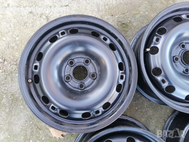 4 бр. джанти 5Х1 100 мм, 15 цола за VW,Audi и др., снимка 2 - Гуми и джанти - 52770872