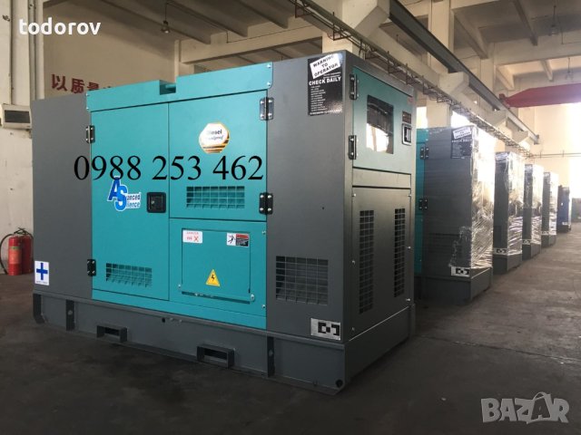 Трифазен дизелов генератор за ток BULLMAX 26KW/33KWA с ATS - топ - генератори, снимка 3 - Други машини и части - 40696389