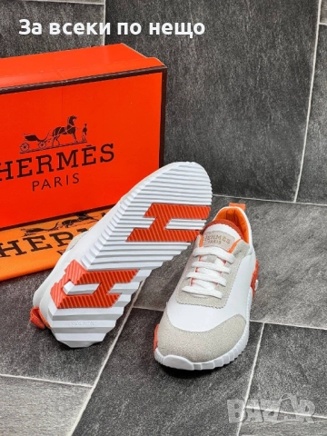 Hermes Дамски Маратонки👟Дамски Спортни Обувки Хермес - 2 Налични Цвята Код E817, снимка 5 - Маратонки - 51477497