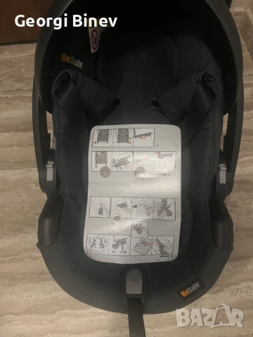 Besafe izi go modular x2 i size anthracite mesh + Besafe iZi Modular ISOfix база, снимка 7 - Столчета за кола и колело - 53938225