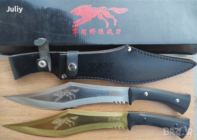 Тактически нож Вълк, снимка 7 - Ножове - 36499806