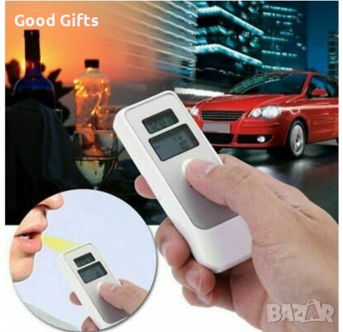 Електронен джобен дрегер за алкохол LCD дисплей часовник будилник, снимка 8 - Друга електроника - 39300763
