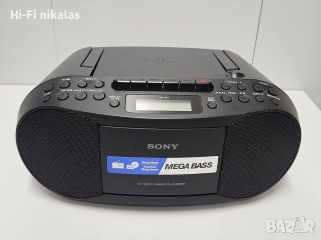 FM радио касетофон ресийвър MP3 CD плейър SONY  CFD-S70
