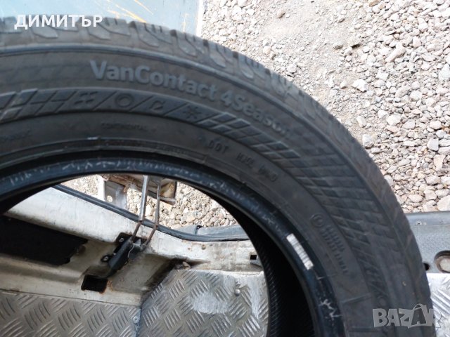 2бр.всесезонни CONTINENTAL 215/65/16C DOT1321-ЦЕНАТА Е ЗА БРОЙ, снимка 6 - Гуми и джанти - 42831858