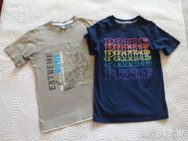 Лот тениски , риза панталон H&M  , George 128 / 134, снимка 7 - Детски тениски и потници - 36851575