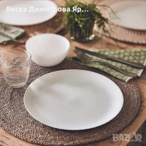 Сервиз за хранене, 19 части, Luminarc Pampille, Q6158, снимка 5 - Сервизи - 49292680