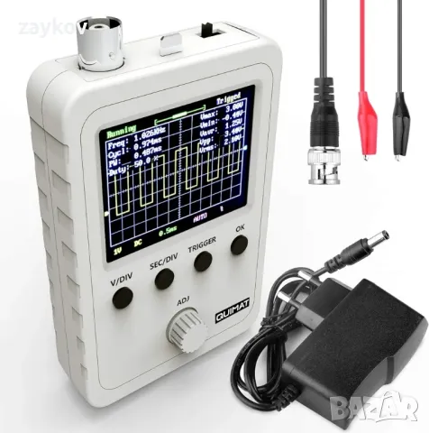 Quimat 2,4 инча DSO Shell TFT комплект цифров осцилоскоп с BNC клипс 