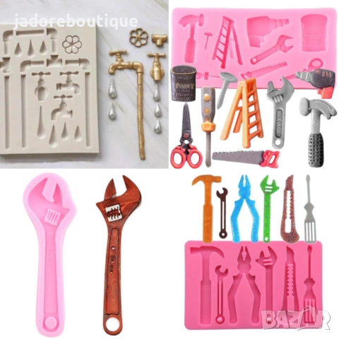 Силиконов молд Строителни инструменти водопровод различни видове мъжки