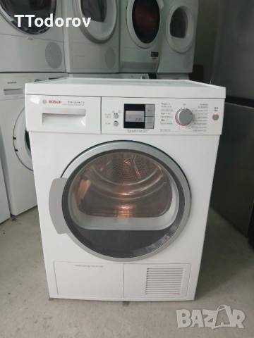 Сушилня с термопомпа Bosch WTW 8656S, SelfCleaning Condenser, клас A++ 