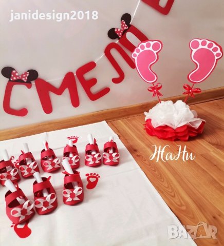 украса За прощъпулник на тема Мини Маус , снимка 3 - Други - 44173818