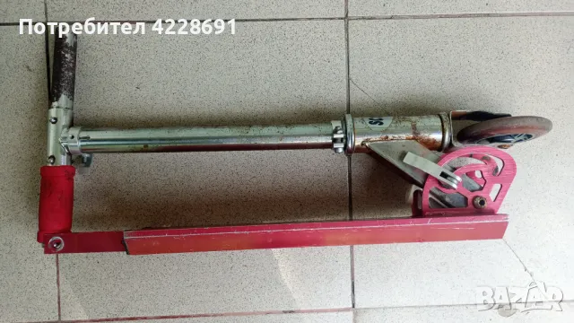 Алуминиева тротинетка без задно колело