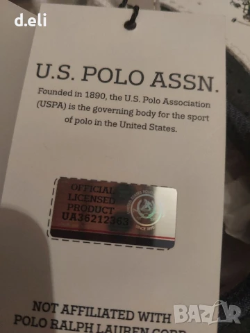 U.S.Polo ASSN Original Size 43 Мъжки сникърси с подарък, снимка 12 - Маратонки - 51200662