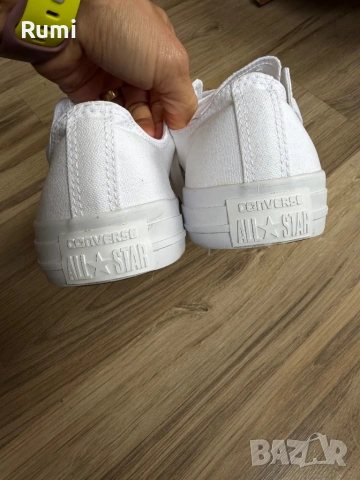 Оригинални чисто бели Кецове Converse ! 42 н, снимка 6 - Кецове - 52179837