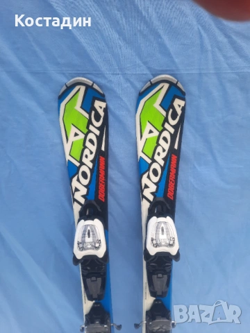 Карвинг детски ски  NORDICA DOBERMANN TEAM RACE J white  80см.  , снимка 2 - Зимни спортове - 53080937