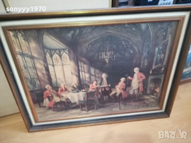 ГОЛЯМА КРАСИВА КАРТИНА-НОВ ВНОС 1303241528, снимка 3 - Антикварни и старинни предмети - 44745850