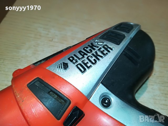 black & decker-машина и батерия-внос швеицария, снимка 4 - Винтоверти - 29173730