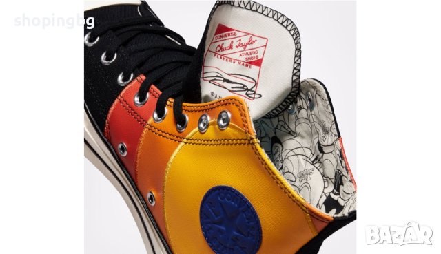 -17% Дамски - детски кецове CONVERSE X Space Jam- 35-36, снимка 3 - Детски маратонки - 40250683