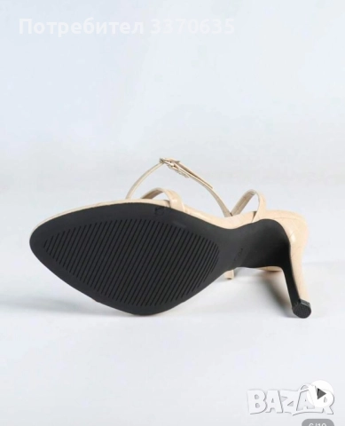 Елегантни дамски сандали на висок ток, снимка 7 - Дамски обувки на ток - 52031832