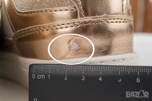 Детски златисти кецове марка Beppi - 35, снимка 7 - Детски маратонки - 38510028