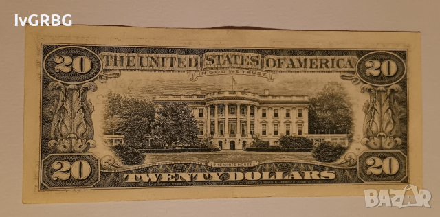 20 долара САЩ 1995 Старият вид ,, Малка глава " , Банкнота от Америка , снимка 4 - Нумизматика и бонистика - 44768111