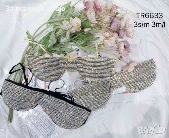 Дамско Сребристо Секси Бюстие Код S379, снимка 2 - Корсети, бюстиета, топове - 52684913