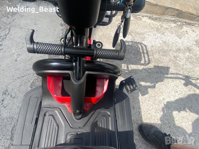Електрическа триместна триколка MaxMotors X1 1500W Red, снимка 12 - Мотоциклети и мототехника - 36949741