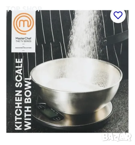 MasterChef Кухненска везна с купа с LCD екран, снимка 5 - Електронни везни - 48933310