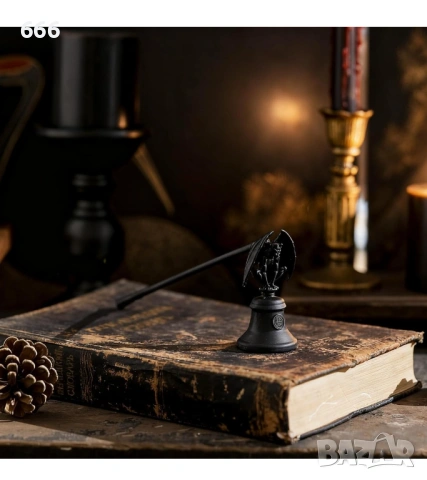 Готически гасител за свещи - мистичен декор за дома и аксесоар за олтар, снимка 6 - Други стоки за дома - 53879065