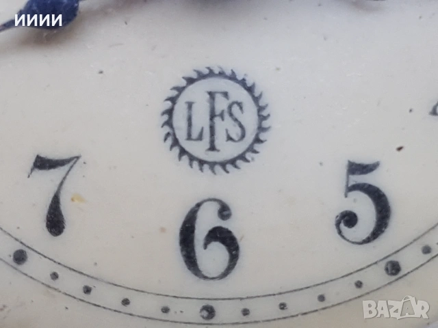 Каминен часовник LFS, снимка 5 - Антикварни и старинни предмети - 54306145