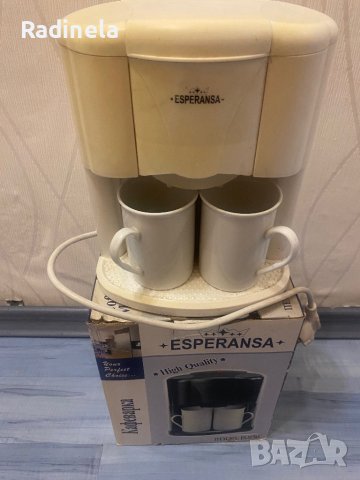 Машина за шварц кафе с две чаши, снимка 1 - Кафемашини - 40839214