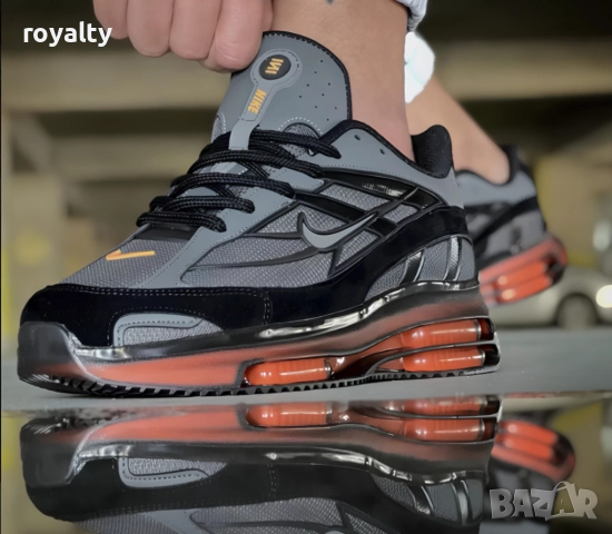 Мъжки маратонки NIKE N27 INI Цвят Сиво и Оранжево