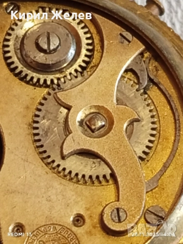 Стар джобен часовник SEMBRADOR рядък керамичен циферблат за КОЛЕКЦИЯ 52251, снимка 10 - Антикварни и старинни предмети - 52479292