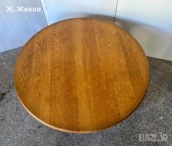 Дъбова холна маса, снимка 2 - Маси - 51540140