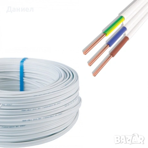 МОСТОВ КАБЕЛ 3 х 4 мм ПВВ МБ1 220/380V