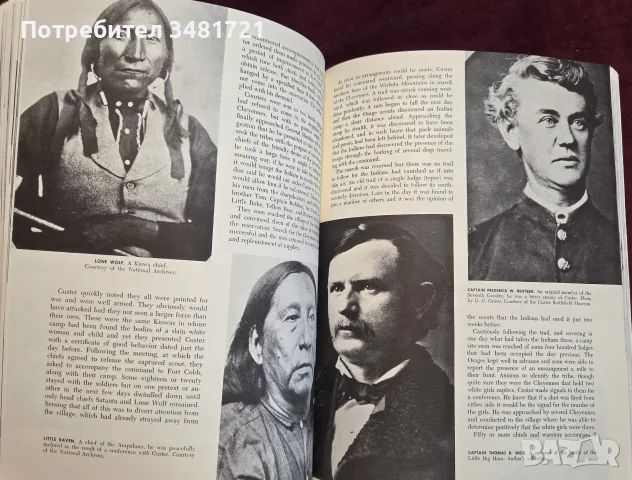 The Custer Album. A Pictorial Biography of General George A. Custer, снимка 10 - Биографии, мемоари и спомени - 55822564