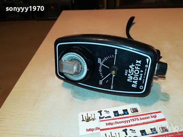 NASA RADIOFIX MARK V-MADE IN ENGLAND-ВНОС SWISS 2310221145, снимка 2 - Колекции - 38422907