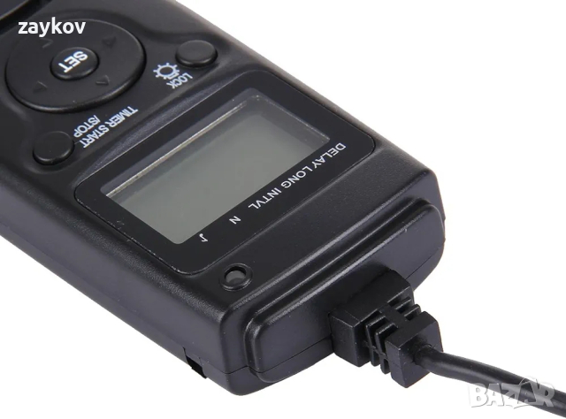 Управление на затвора LYD RST-7002 LCD екран Time Lapse Intervalometer Shutter Release , снимка 6 - Друга електроника - 44810923