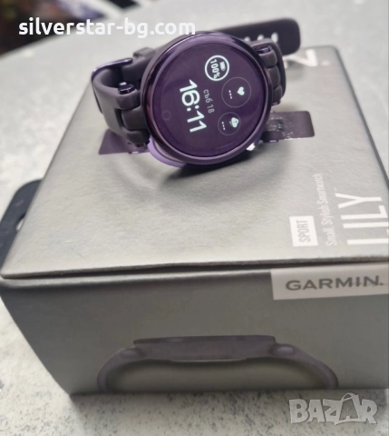 Нов смарт часовник garmin purple, снимка 7 - Дамски - 52717876
