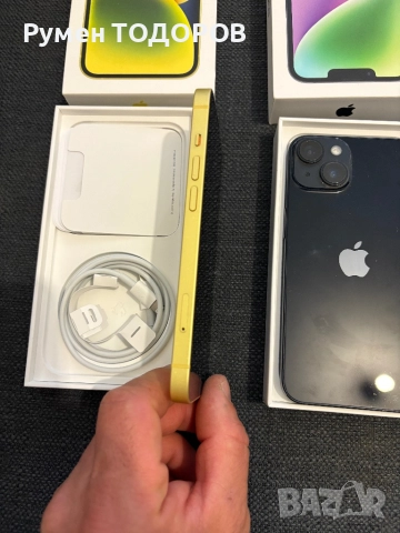 Iphone 14, жълт/черен, снимка 15 - Apple iPhone - 52890433